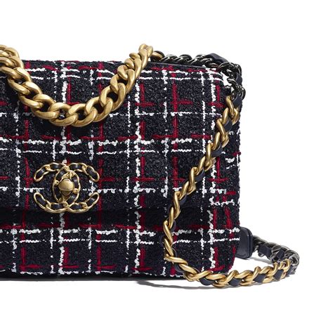 chanel mini shopping bag tweed|Chanel tweed medium bag.